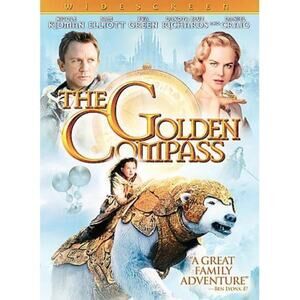 THE GOLDEN COMPASS (DVD, 2008, Widescreen) Fantasy Adventure with Nicole Kidman